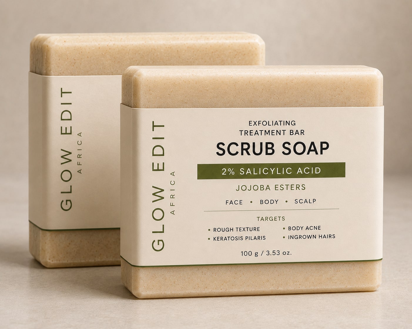 Glow Edit Exfoliating Treatment Bar (100 g)